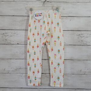 BNWT DOT DOT SMILE Baby Girl Ice Cream Popsicles Buttery Soft Leggings Size 2T
